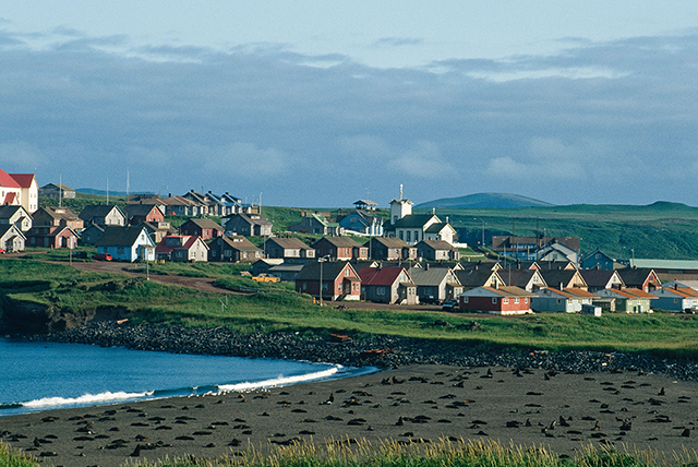 Town on St. Paul Island